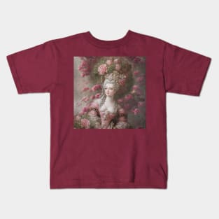 Marie Antoinette - Baroque Roses Queen Kids T-Shirt